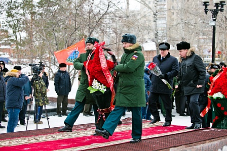 В Оренбурге прошел митинг в память о воинах-интернационалистах